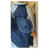 Sailor-Style Doll in Striped Shirt with Vest and Hat (Boxed)