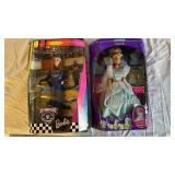 Barbie NASCAR 50th Anniversary Edition Doll - Cinderella Disney Classics Doll (Lot of 2)