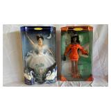 Barbie Collector Edition Swan Lake & Tangerine Twist Dolls (Lot of 2)