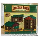 Lincoln Logs Boulder Creek Town Building Set - 240 Pcs - Original Lincoln Logs