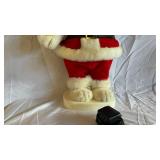 Peanuts Snoopy Santa Plush With Woodstock - Holiday Display Figurine