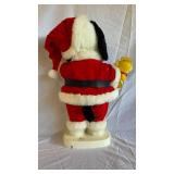 Peanuts Snoopy Santa Plush With Woodstock - Holiday Display Figurine