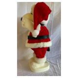 Peanuts Snoopy Santa Plush With Woodstock - Holiday Display Figurine