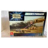 Star Wars Episode I Podracer Kit (AMT/ERTL) & Queen Amidala Collectible Figure