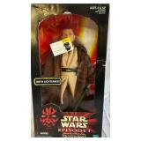 Star Wars Episode I 12-Inch Figures - Qui-Gon Jinn & Jar Jar Binks with Millennium Falcon Playset