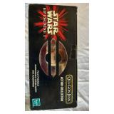 Star Wars Episode I 12-Inch Figures - Qui-Gon Jinn & Jar Jar Binks with Millennium Falcon Playset