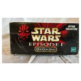 Star Wars Episode I 12-Inch Figures - Qui-Gon Jinn & Jar Jar Binks with Millennium Falcon Playset