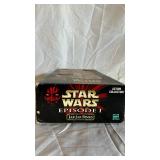 Star Wars Episode I 12-Inch Figures - Qui-Gon Jinn & Jar Jar Binks with Millennium Falcon Playset