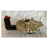 Star Wars Episode I 12-Inch Figures - Qui-Gon Jinn & Jar Jar Binks with Millennium Falcon Playset