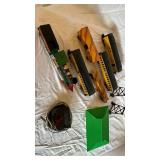 American Flyer & Franklin Train Set With Tracks Lot - Boxed Electric Engine & Cars
