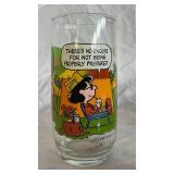 McDonald's Camp Snoopy Collection Glasses - Peanuts Cartoon Glassware Set