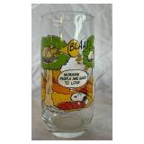 McDonald's Camp Snoopy Collection Glasses - Peanuts Cartoon Glassware Set