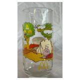McDonald's Camp Snoopy Collection Glasses - Peanuts Cartoon Glassware Set