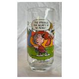 McDonald's Camp Snoopy Collection Glasses - Peanuts Cartoon Glassware Set