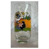 McDonald's Camp Snoopy Collection Glasses - Peanuts Cartoon Glassware Set