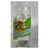 McDonald's Camp Snoopy Collection Glasses - Peanuts Cartoon Glassware Set