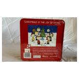 Peanuts Charlie Brown Christmas Puzzle & Frosty The Snowman Bobblehead (Lot of 2)