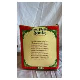 Lenox Petite Floral Christmas Emerald Hurricane & Ruby Hurricane and Piano Playing Santa