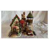 Department 56 North Pole Peanut Brittle Factory & Baldwin