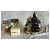 Flicker N Glow Illuminated Ornament Stand with Glass Ornament - Rauch Holiday Decor