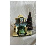 Flicker N Glow Illuminated Ornament Stand with Glass Ornament - Rauch Holiday Decor
