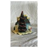 Flicker N Glow Illuminated Ornament Stand with Glass Ornament - Rauch Holiday Decor