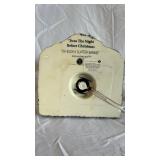 Flicker N Glow Illuminated Ornament Stand with Glass Ornament - Rauch Holiday Decor