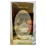 Flicker N Glow Illuminated Ornament Stand with Glass Ornament - Rauch Holiday Decor