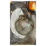 Flicker N Glow Illuminated Ornament Stand with Glass Ornament - Rauch Holiday Decor