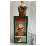 Department 56 Nostalgic Santa Stocking Hanger - North Pole Series (Set of 3)