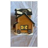 Department 56 The Original Snow Village Smokey Mountain Retreat Hand-Painted Ceramic House
