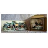 San Francisco Music Box Rudolph North Pole Scene Music Box - 31-39050-6-00