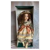 The Maggie Collection Brooke Doll - Floral Dress, Lace Trim & Flower Crown