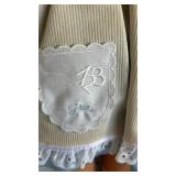 Goetz Doll - Vintage Goetz Baby Doll in Blue Dress with Cream Apron (Boxed)