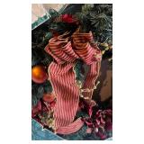 Jingle Bell Christmas Wreath with Ribbon Accents