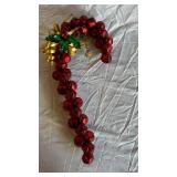 Jingle Bell Christmas Wreath with Ribbon Accents