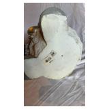 Christmas Decor Assortment - Snowmen & Plush Dogs on Wooden Sled Display