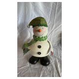 Assorted Christmas Snowmen & Santa Figurines Holiday Decor Set