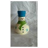 John Kissling Winter Harmony Snowman Music Box - Limited Edition 1392/7500; Santa & Schoolhouse