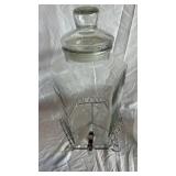 Two Lanterns & Glass Apothecary Jars (Lot of 4) - Decorative Home Accents
