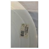 American Atelier Athena Ironstone 12-Inch Pedestal Cake Plate and Summer Beverage Dispenser