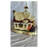 Rudolph The Movie Village Scene With Santa, Reindeer & Polar Bear (Lot of 2)