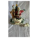 Rudolph The Movie Village Scene With Santa, Reindeer & Polar Bear (Lot of 2)