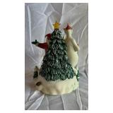 Rudolph The Movie Village Scene With Santa, Reindeer & Polar Bear (Lot of 2)