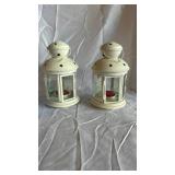 Lava Glass Bead Jars & Star Lanterns (Lot of 4)