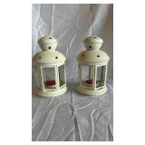 Lava Glass Bead Jars & Star Lanterns (Lot of 4)