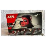 SKIL Octo 7302-02 Multi-Finishing Sander with 8 Detail Sanding Attachments & Dust Canister