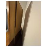 Oak Wood Dresser with Mirror - Large Traditional Vanity Cabinet