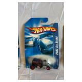 Hot Wheels Carded Die-Cast Lot - 1995 Model Series, 1998 First Editions Lakester, 1999 Space Series