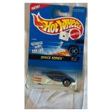 Hot Wheels Carded Die-Cast Lot - 1995 Model Series, 1998 First Editions Lakester, 1999 Space Series